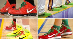 christmas shoes NBA