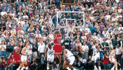 Michael Jordan face au Jazz