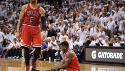 Nate Robinson et Carlos Boozer