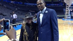 Jimmy Goldstein avec Kevin Durant