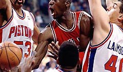 Jordan vs Pistons