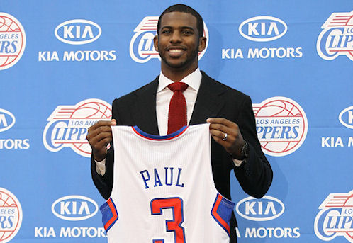 Présentation de Chris Paul avec les Clippers