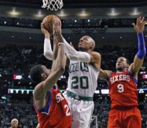 Ray Allen, Andre Iguodala, Thaddeus Young