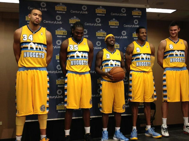 3e maillot des Nuggets