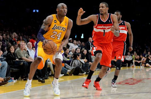 Retour perdant pour Kobe Bryant