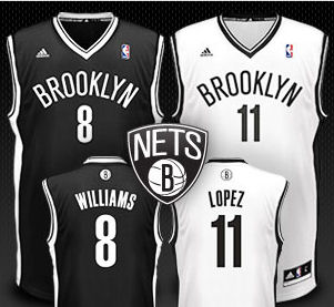 Maillots des Nets
