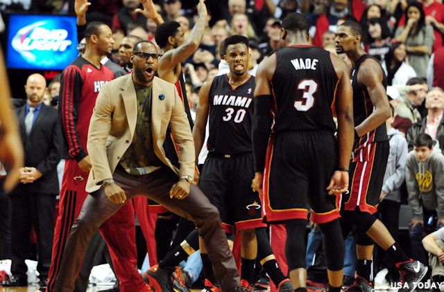 La joie du Miami Heat