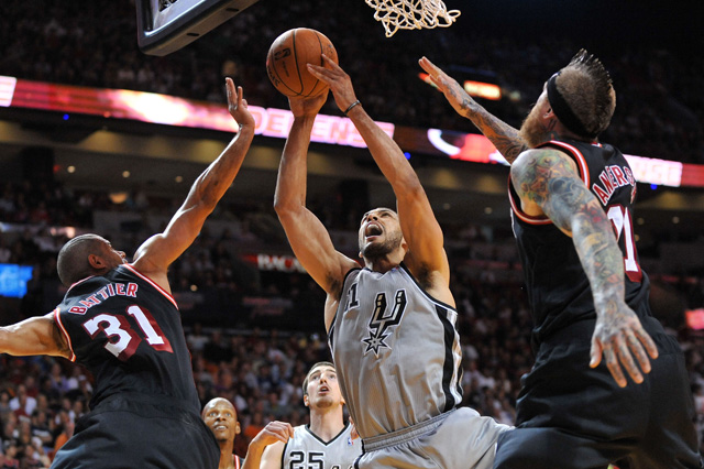 NBA: San Antonio Spurs at Miami Heat