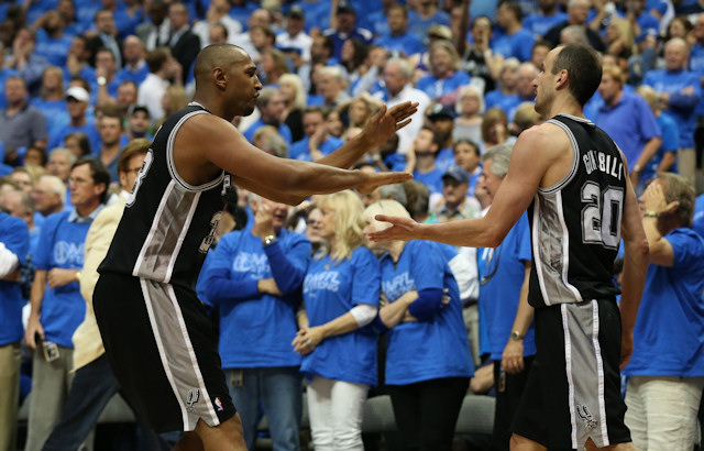 Boris Diaw et Manu Ginobili