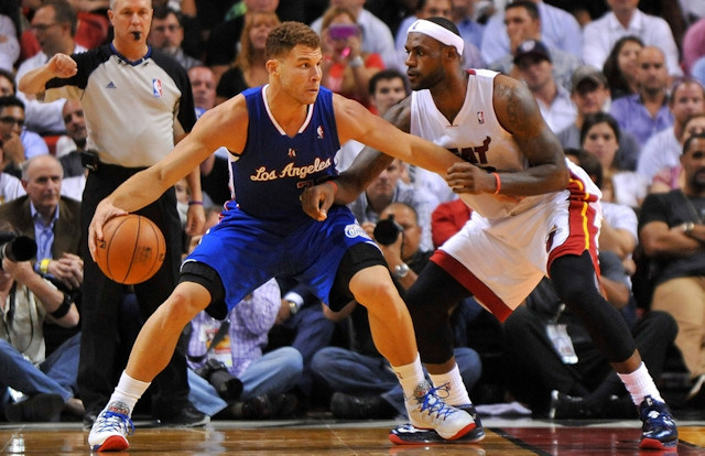 Blake Griffin et LeBron James