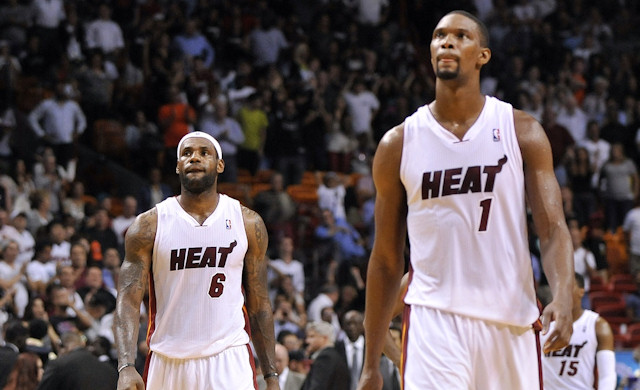 LeBron James & Chris Bosh