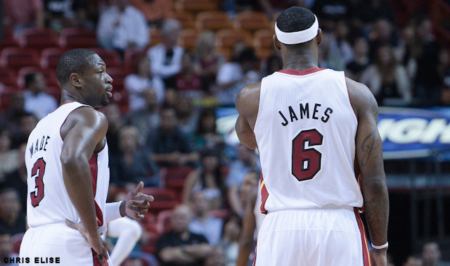 Dwyane Wade, LeBron James