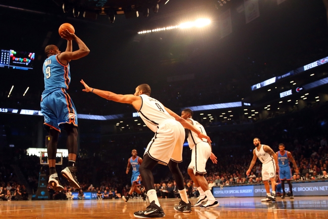 NBA: Oklahoma City Thunder at Brooklyn Nets
