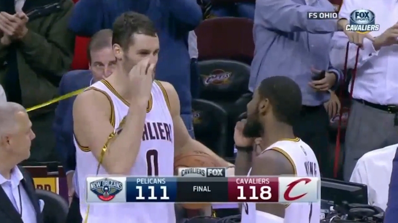 Kyrie Irving et Kevin Love obligés d'expliquer leur 