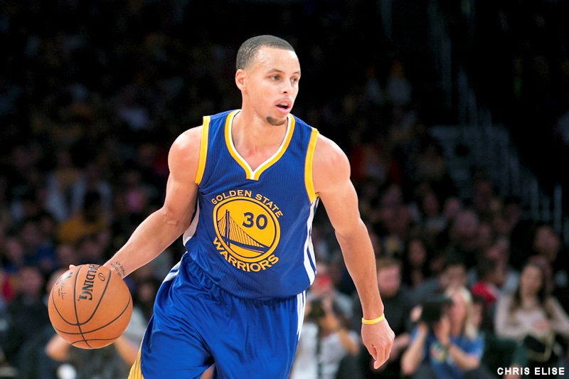Le MVP de la nuit : Stephen Curry (30 pts, 15 pds) face aux Lakers