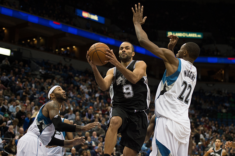 NBA Timberwolves v Spurs 123