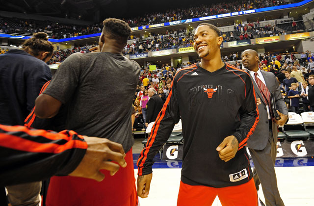 NBA: Preseason-Chicago Bulls at Indiana Pacers