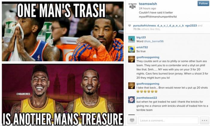 JR-Smith-shuns-New-York-Knicks-on-Instagram
