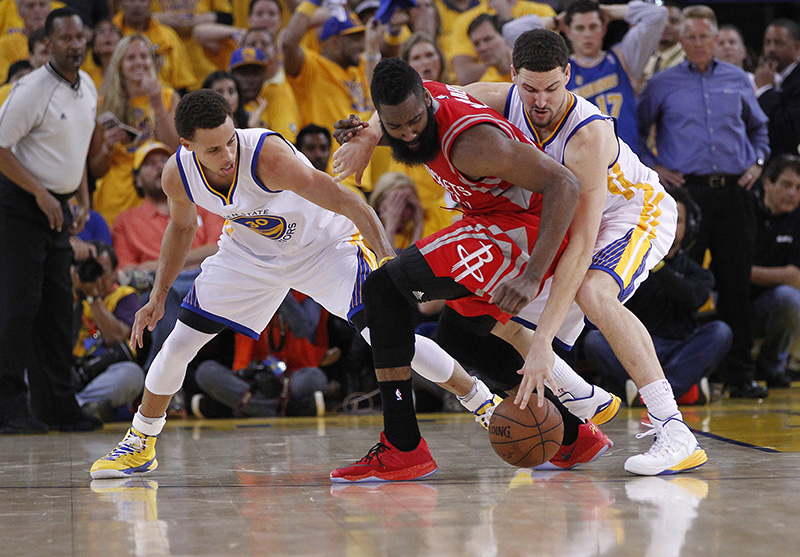 NBA: Playoffs-Houston Rockets at Golden State Warriors