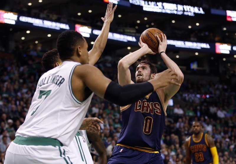 Kevin Love a fait la paix avec Kelly Olynyk