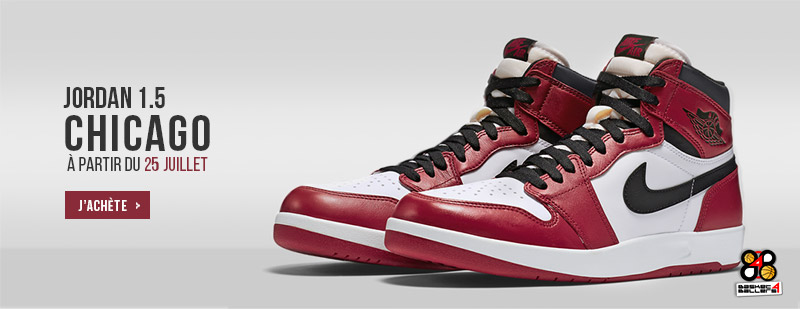Retrouvez la Air Jordan 1.5 Chicago sur Basket4Ballers, le site basketball de référence