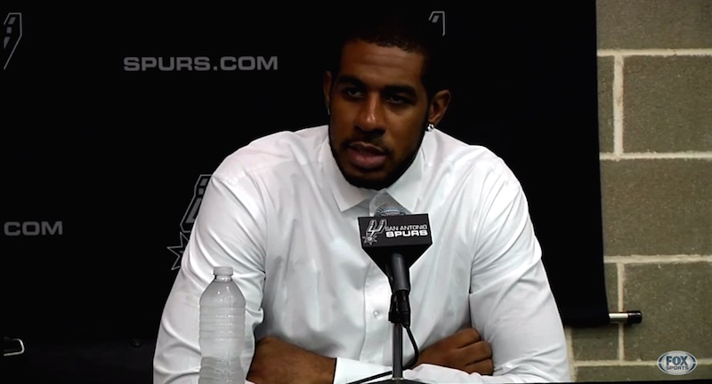 LaMarcus Aldridge a découvert la méthode Popovich