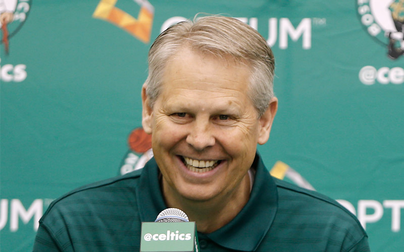 Danny Ainge ne se lasse pas de ses Celtics