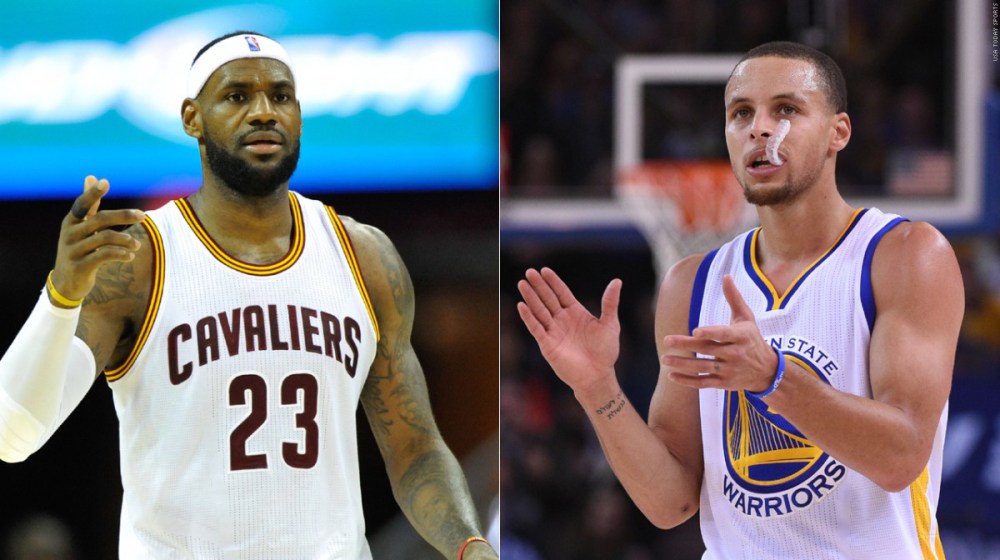 Joueurs de la semaine : LeBron James et Stephen Curry récompensés