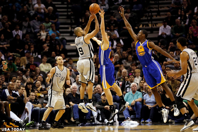 NBA: Golden State Warriors at San Antonio Spurs