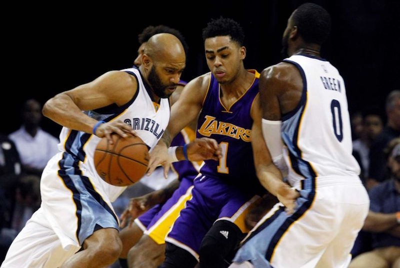 Les Grizzlies matent les Lakers sans forcer