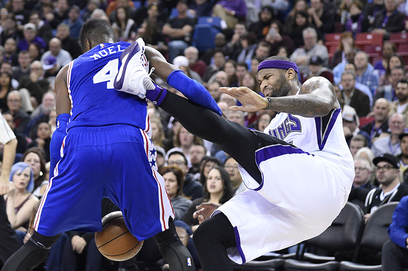 NBA: Philadelphia 76ers at Sacramento Kings