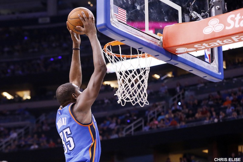 Les plus beaux dunks en carrière de Kevin Durant