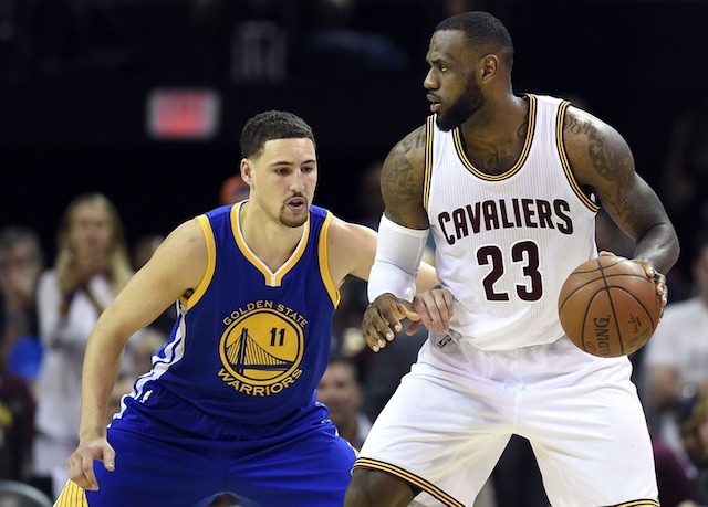 LeBron James et Klay Thompson, élus Joueurs de la semaine