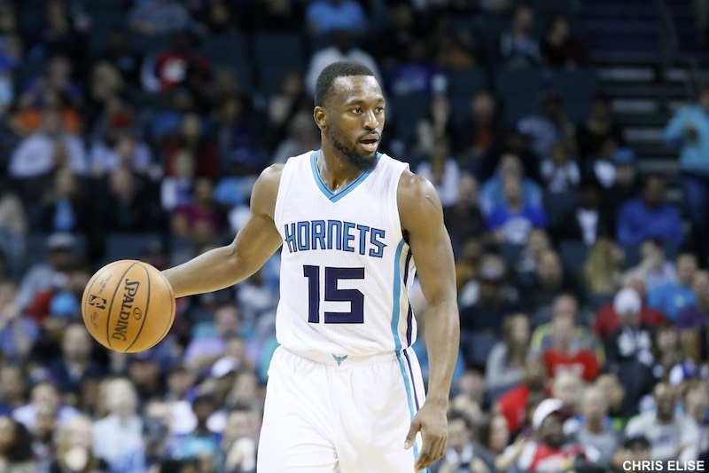 Kemba Walker dans son jardin au Garden
