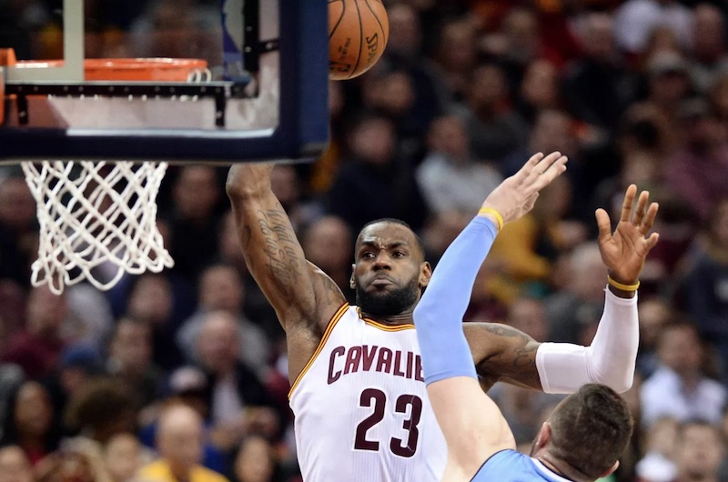 LeBron James n'a plus perdu un match du premier tour depuis 2012, soit 16 victoires d'affilée