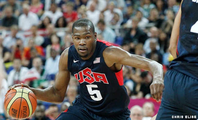 Jeux olympiques : Kevin Durant avec Team USA