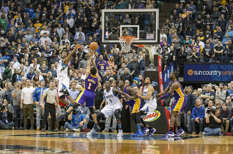 NBA: Los Angeles Lakers at Minnesota Timberwolves