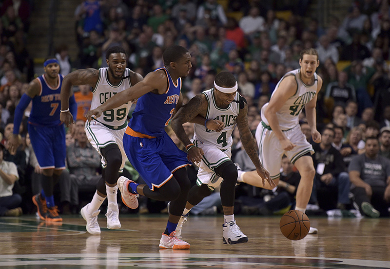 NBA: New York Knicks at Boston Celtics