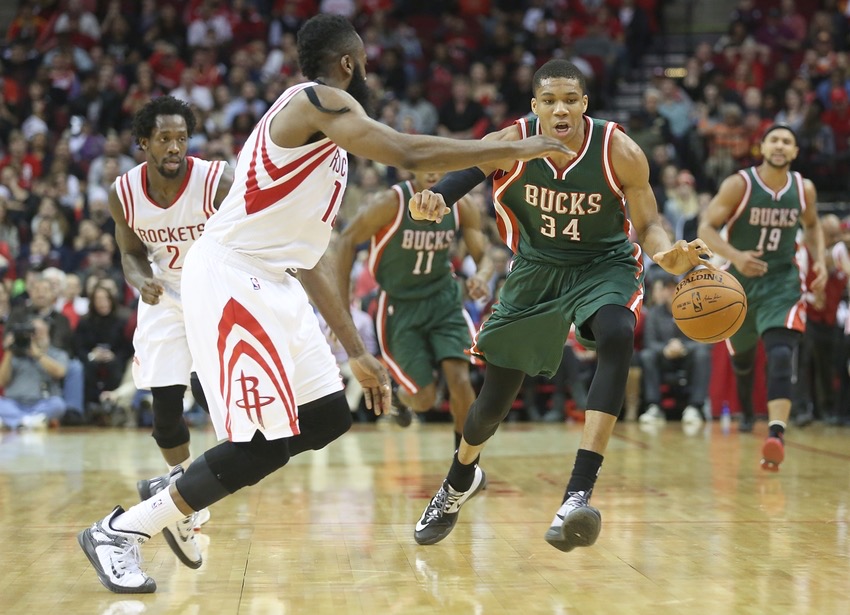 NBA: Milwaukee Bucks at Houston Rockets