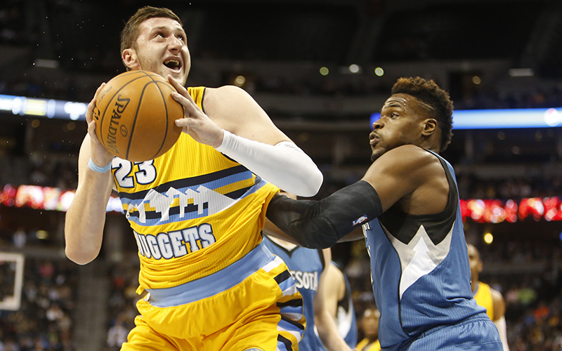 NBA: Minnesota Timberwolves at Denver Nuggets