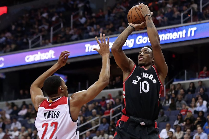DeMar DeRozan (40 pts) enfonce les Wizards