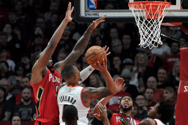 Les Blazers mettent fin à la belle série des Pélicans