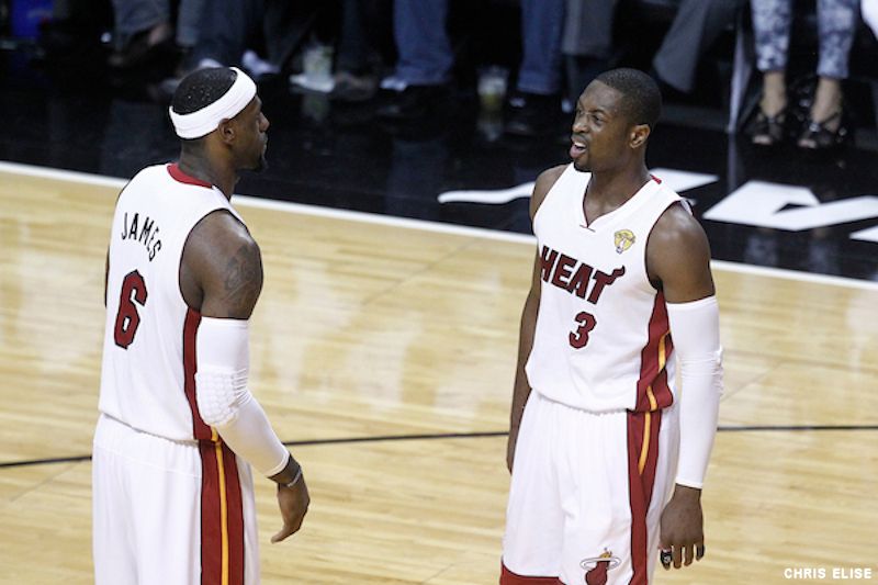 Le soir des retrouvailles pour LeBron James et Dwyane Wade
