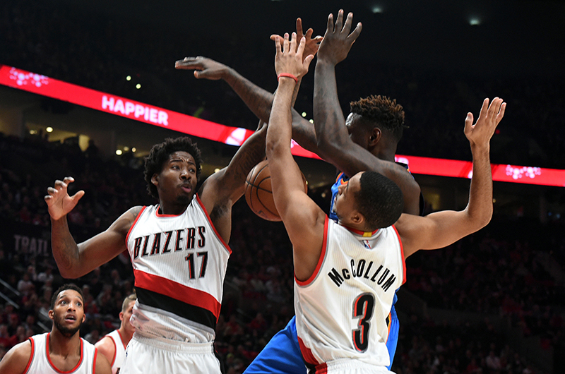 NBA: Oklahoma City Thunder at Portland Trail Blazers