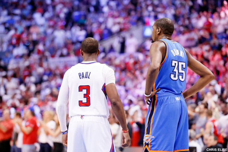 NBA: MAY 11 Thunder at Clippers