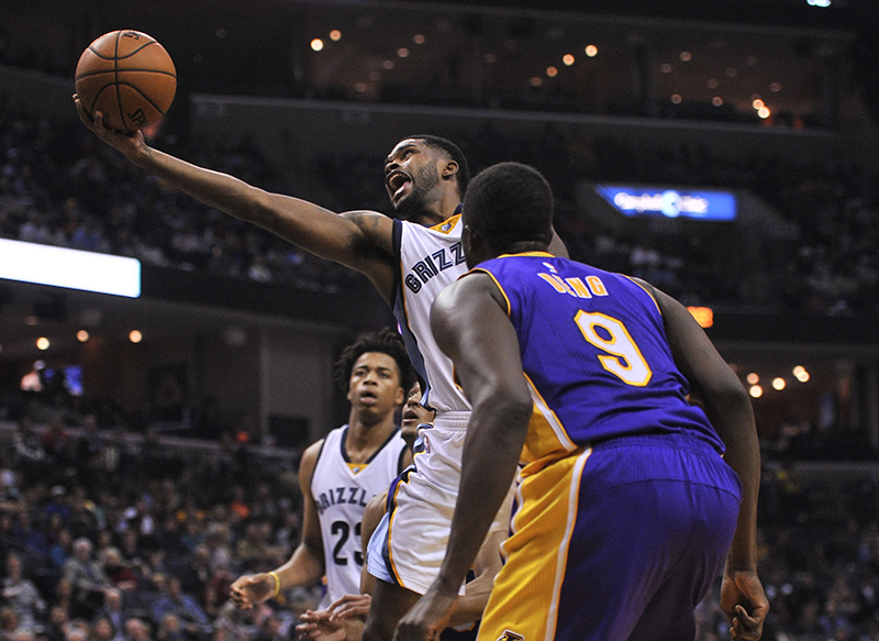 NBA: Los Angeles Lakers at Memphis Grizzlies