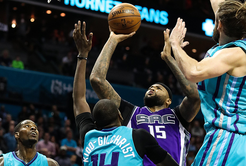NBA: Sacramento Kings at Charlotte Hornets