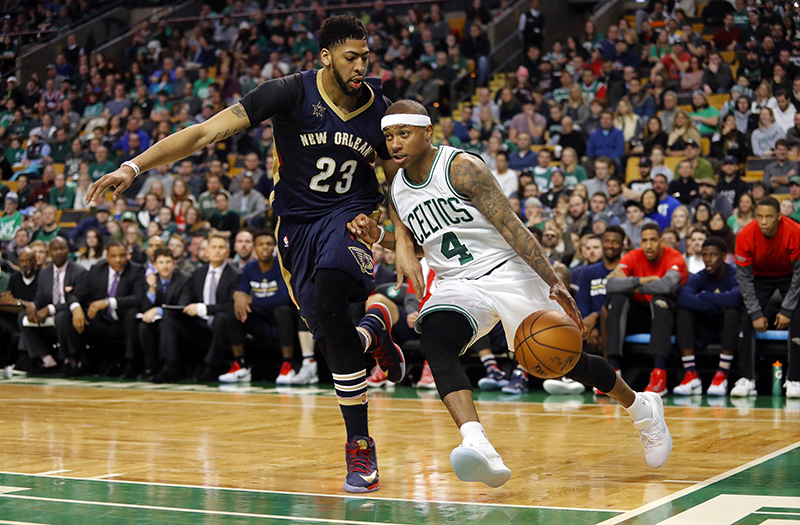 NBA: New Orleans Pelicans at Boston Celtics