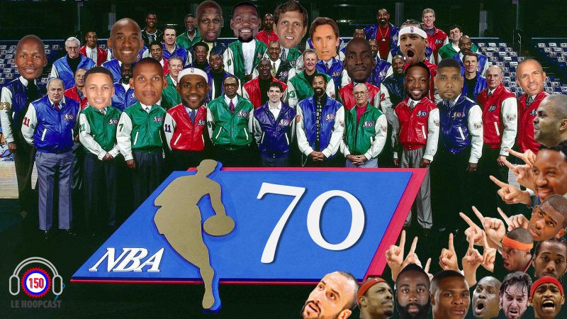 Et si on sélectionnait les 70 meilleurs joueurs NBA de l'histoire ?