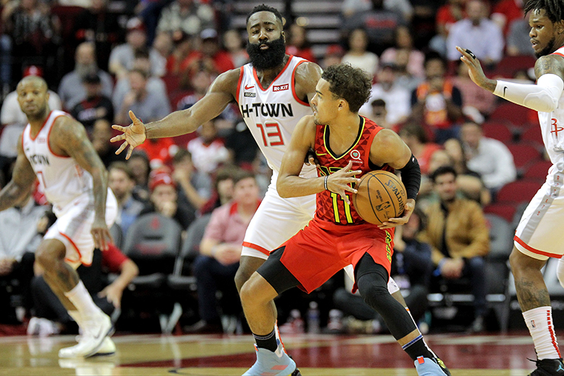 James Harden avec les Rockets